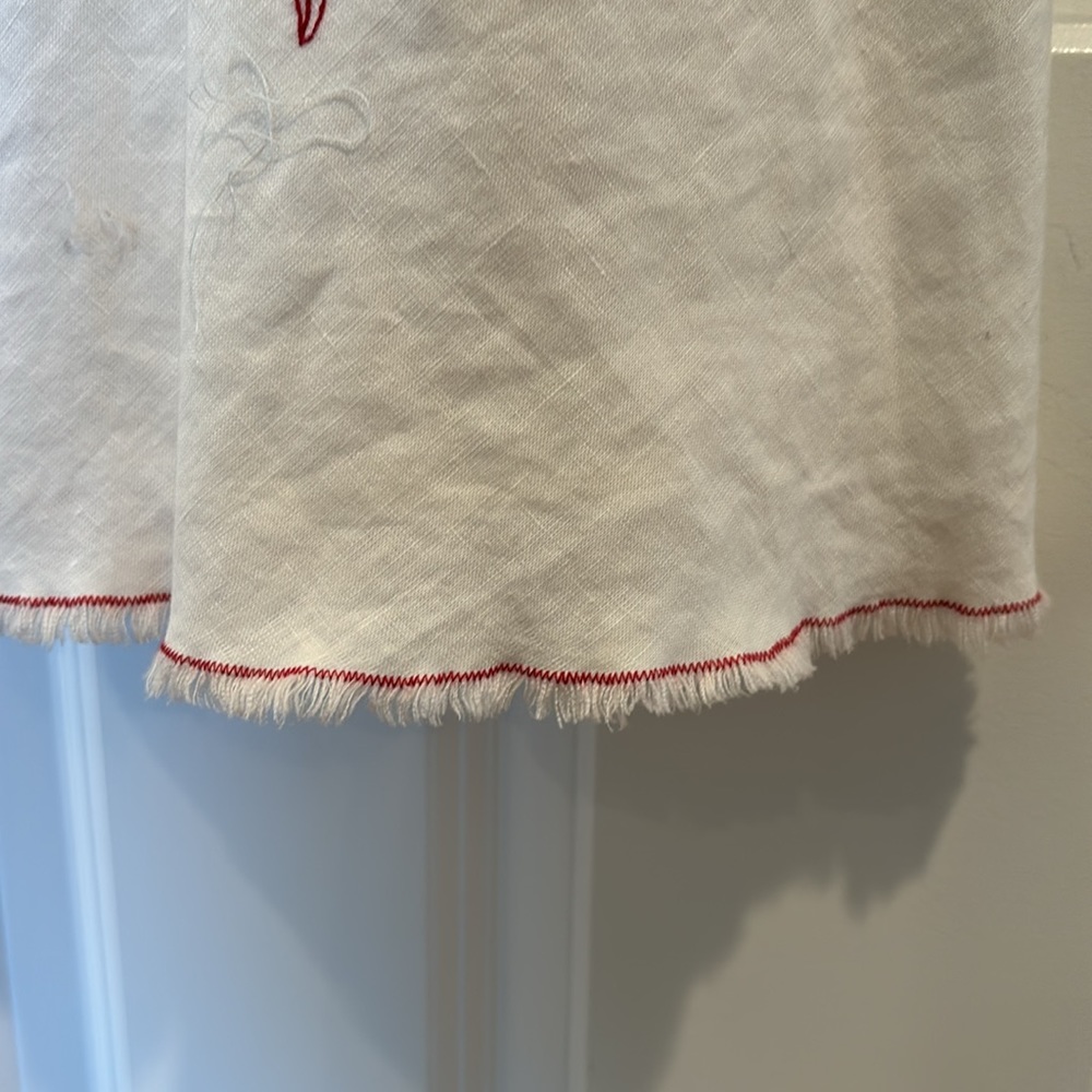 Vintage BCBG Maxazria Linen Sundress - Picture 6 of 12